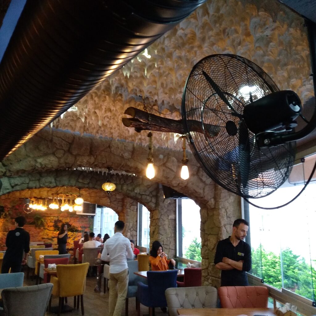 sanayi tipi vantilatör